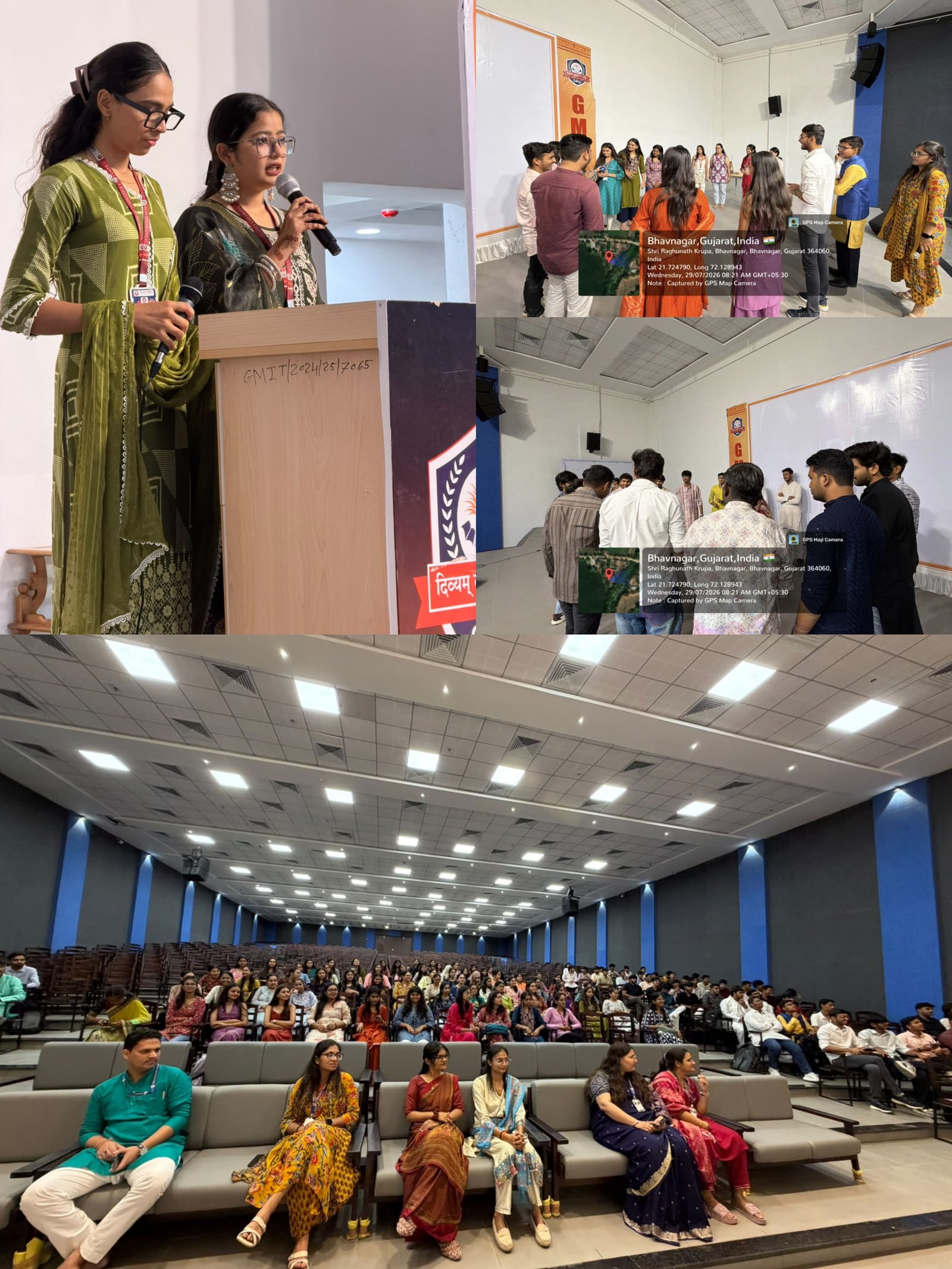 The Guru Purnima Celebration was organized with the objective of honouring and expressing heartfelt gratitude to teachers for their invaluable guidance, knowledge, and continuous support in shaping the academic, professional, and personal development of students. The event aimed to create awareness about the cultural, spiritual, and educational significance of Guru Purnima while reinforcing the timeless Guru&ndash;Shishya tradition. It also sought to strengthen the bond between students and teachers by providing an interactive platform where students could acknowledge the contributions of their mentors through various engaging activities. Furthermore, the celebration encouraged students to reflect on the values imparted by their teachers, such as respect, discipline, integrity, humility, and lifelong learning. Overall, the event fostered a sense of appreciation, mutual respect, and belonging within the academic community while promoting a positive and value-based learning environment.&nbsp;&nbsp;
